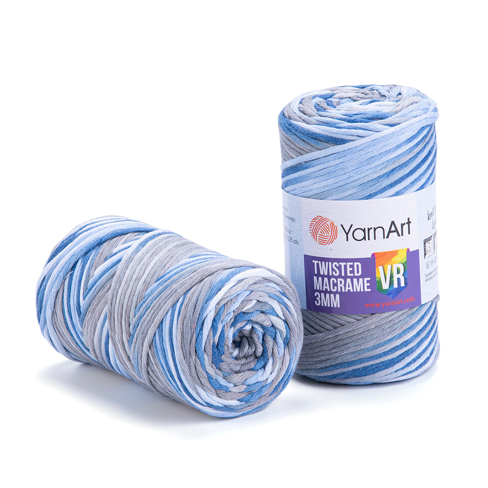 YarnArt Twisted Macrame 3mm VR 916 yarn by YarnPark