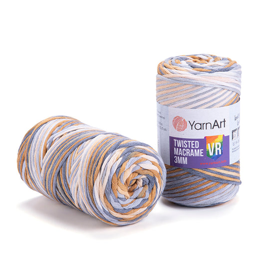 YarnArt Twisted Macrame 3mm VR 918 yarn by YarnPark