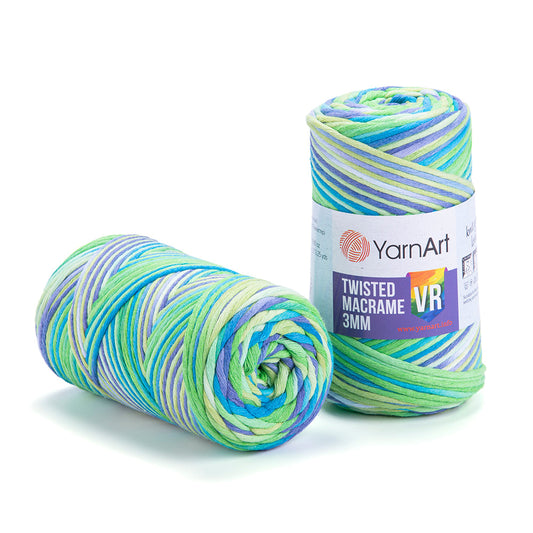 YarnArt Twisted Macrame 3mm VR 920 yarn by YarnPark