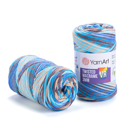 YarnArt Twisted Macrame 3mm VR 921 yarn by YarnPark