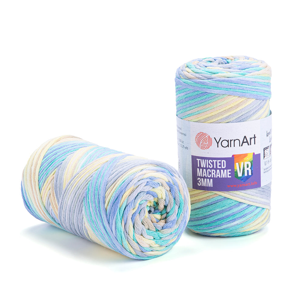 YarnArt Twisted Macrame 3mm VR 924 yarn by YarnPark