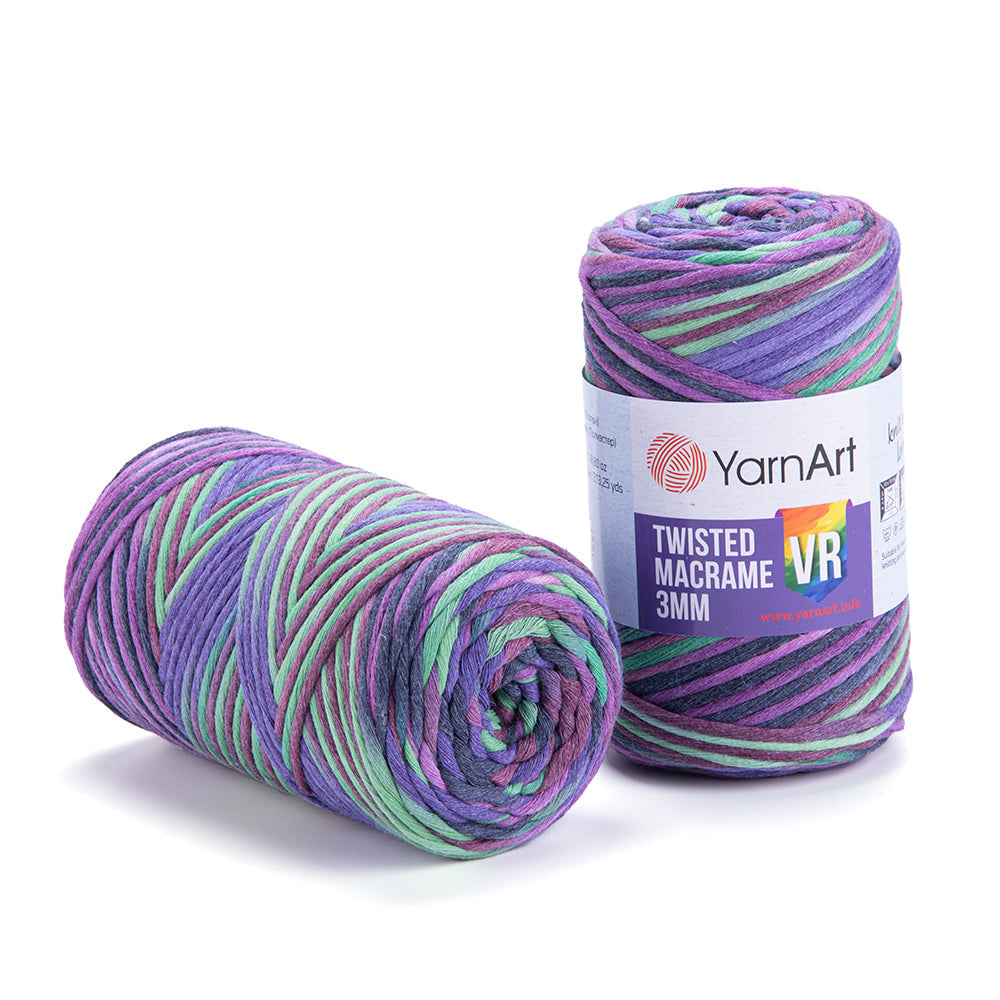 YarnArt Twisted Macrame 3mm VR 926 yarn by YarnPark