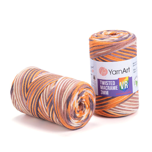 YarnArt Twisted Macrame 3mm VR 927 yarn by YarnPark