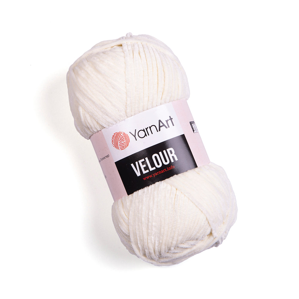 YarnArt Velour 841 Velvet Yarn for Cozy Clothing & Home Décor