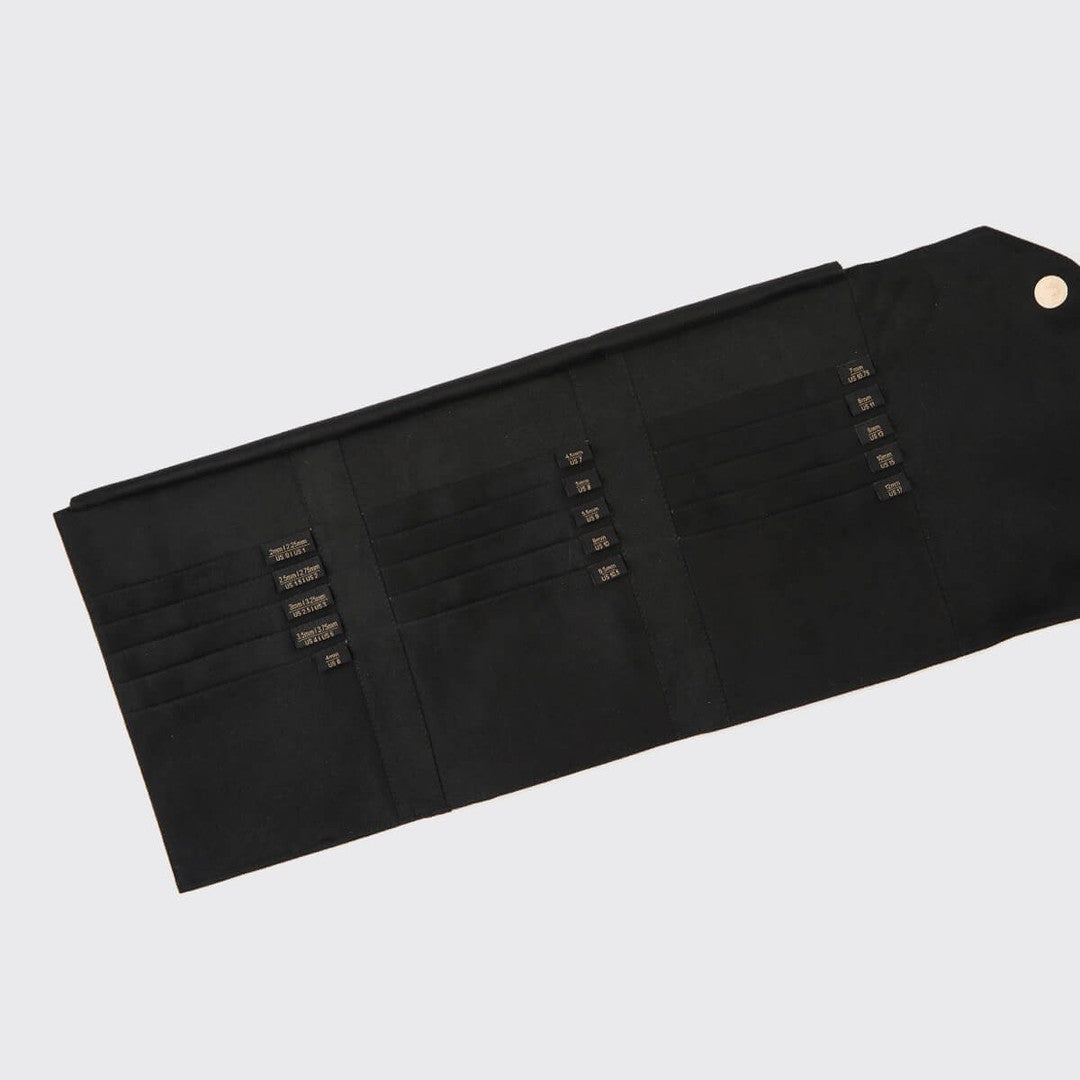 Fixed Circular Needle Case (Charcoal Color)