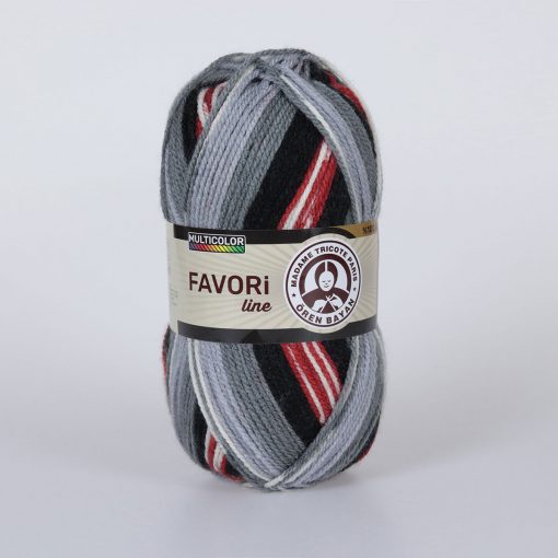 Madame Tricote Paris Favori Line 604 Striping Yarn by YarnPark