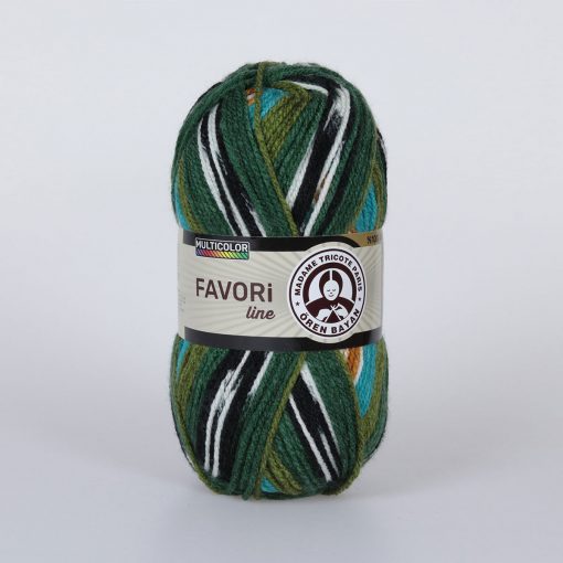 Madame Tricote Paris Favori Line 608 Striping Yarn by YarnPark