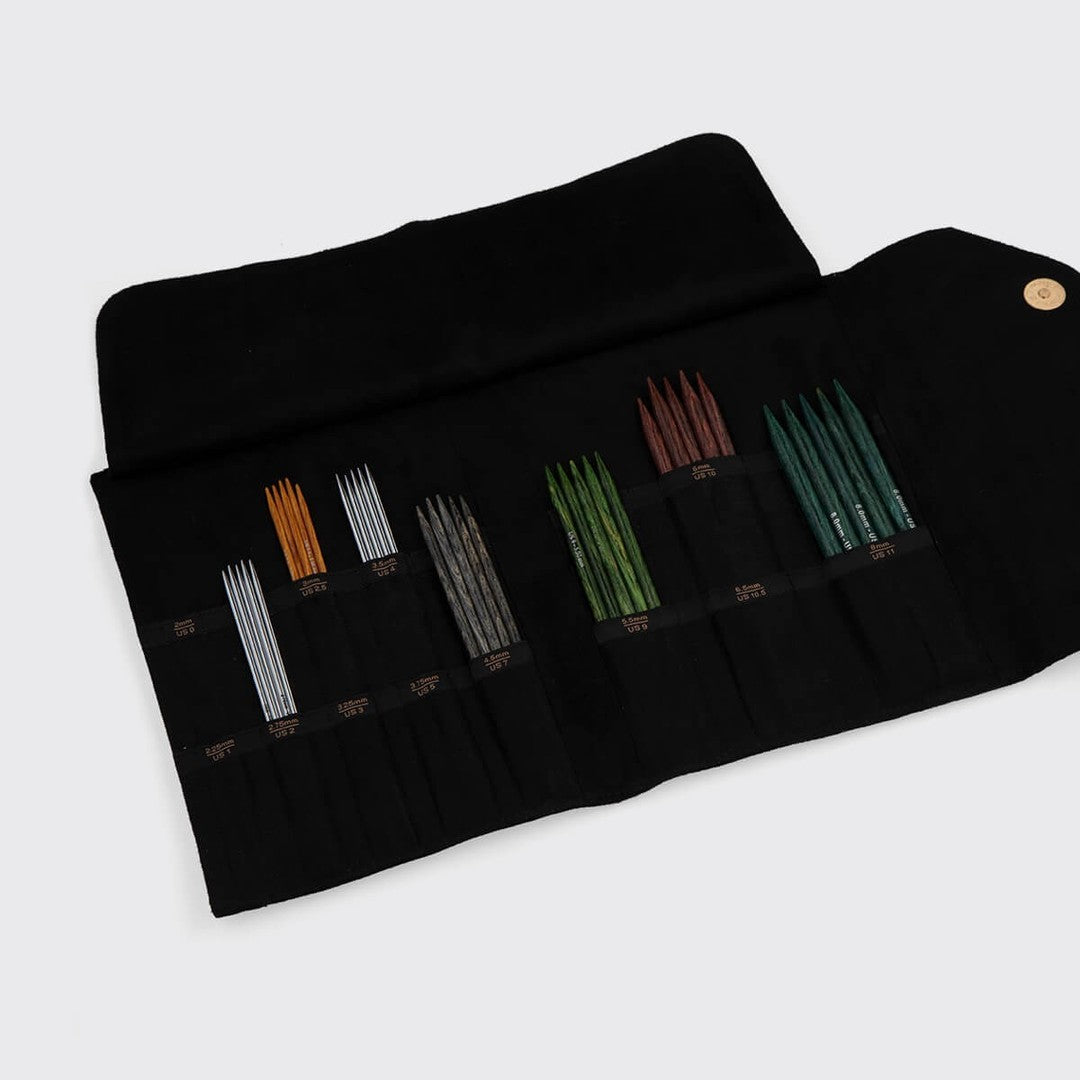 Sock Needle Case (Charcoal Color)