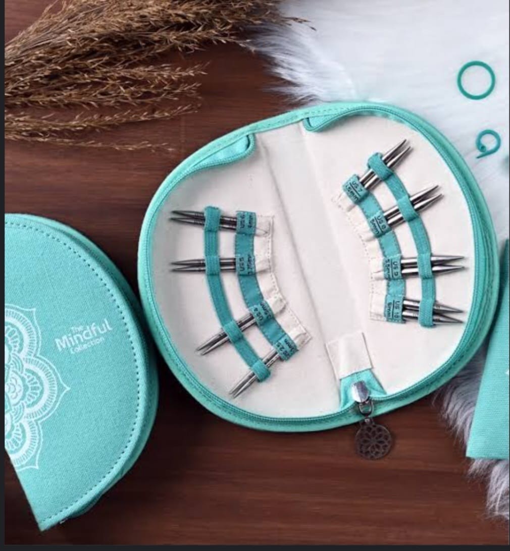 The Mindful Series Mini Interchangeable Circular Needle Set (5 cm) - Generosity