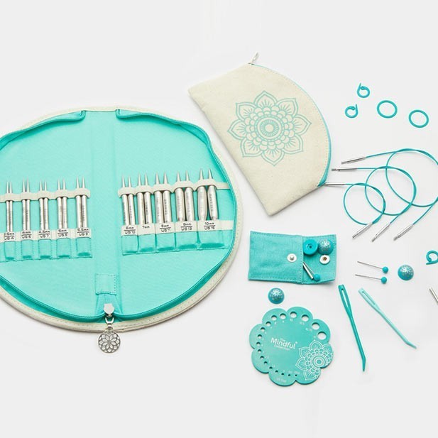 The Mindful Series Short Interchangeable Needle Set (10 cm) - Warmth