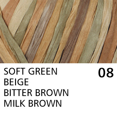 Himalaya Raffia Worsted Colors 113-08