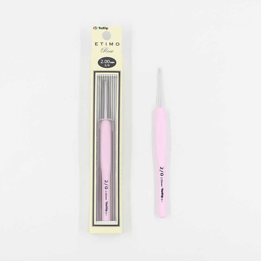 Tulip Etimo Rose Soft-Grip Crochet Hook – 2.00 mm