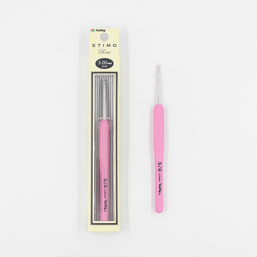 Tulip Etimo Rose Soft-Grip Crochet Hook – 3.00 mm