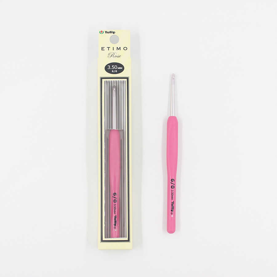 Tulip Etimo Rose Soft-Grip Crochet Hook – 3.50 mm