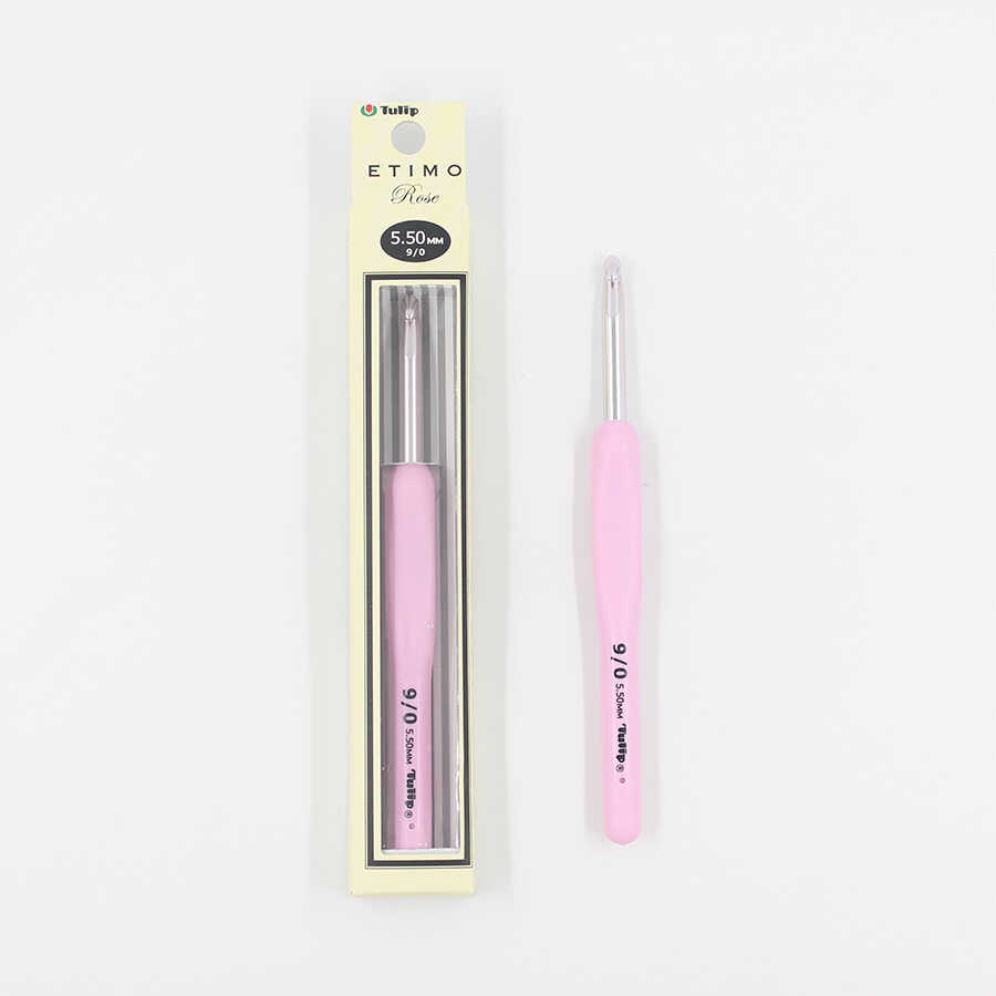 Tulip Etimo Rose Soft-Grip Crochet Hook – 5.50 mm