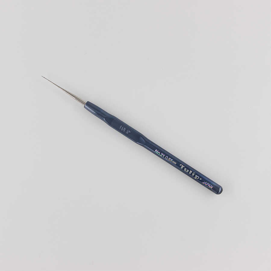 Tulip Plastic-Handle Lace Crochet Hook – No. 21