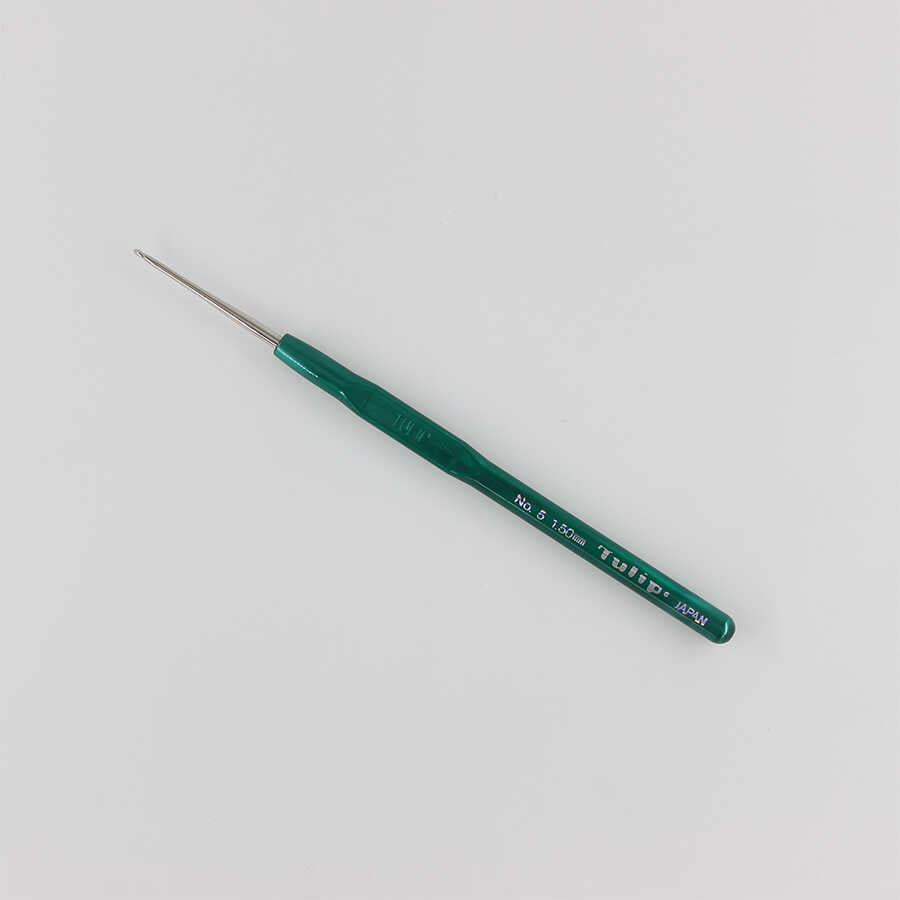 Tulip Plastic-Handle Lace Crochet Hook – No. 5