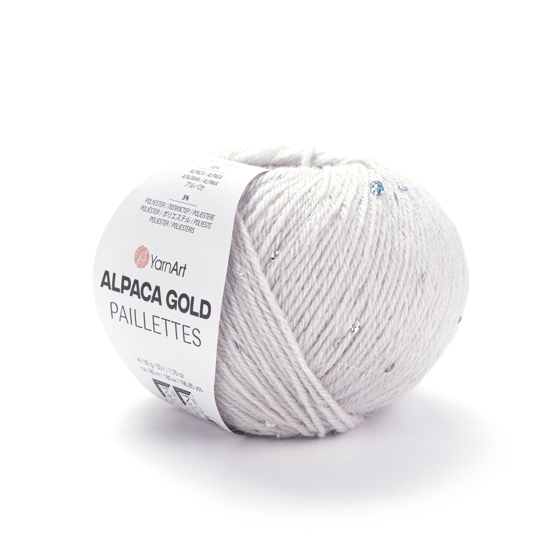 YarnArt Alpaca Gold Paillettes 9303 by Yarn Park
