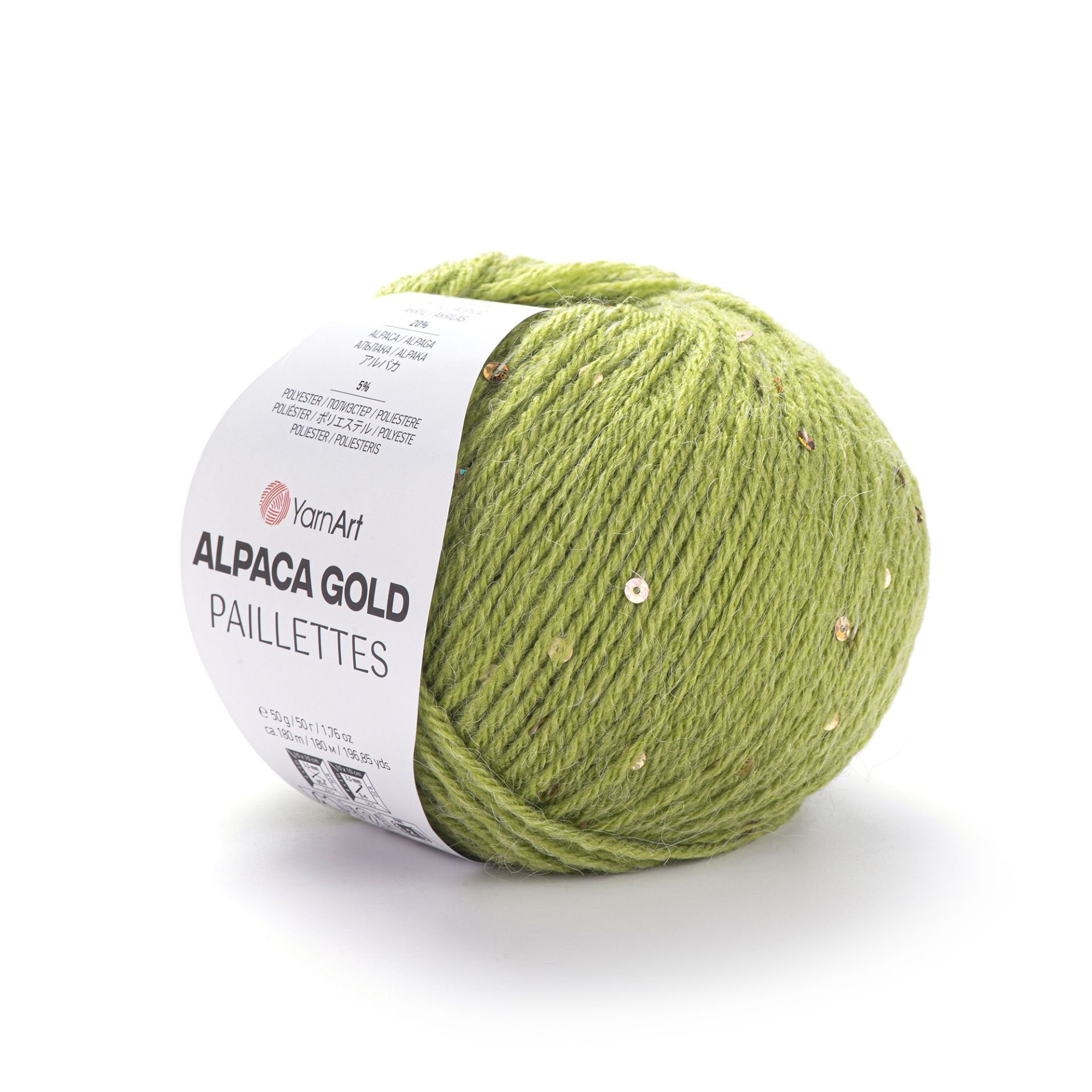 YarnArt Alpaca Gold Paillettes 9310 by Yarn Park